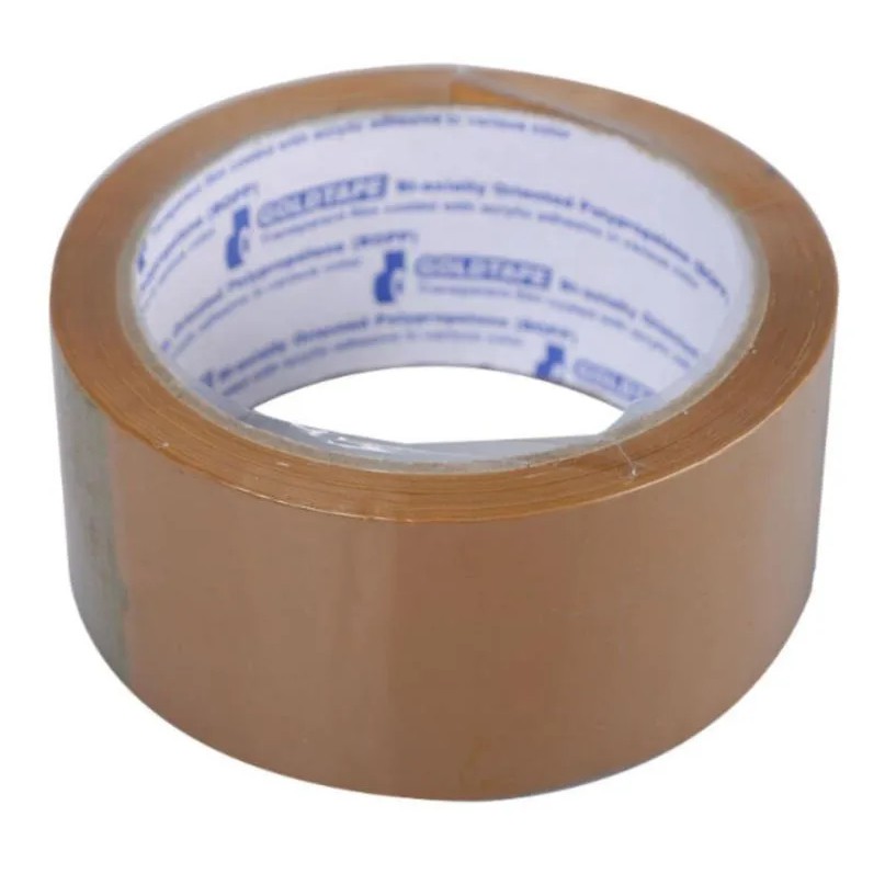 Lakban Coklat OPP Tape Plakban Isolasi Solasi Selotip 2 inch 2inch 2&quot; 100y 100 yard