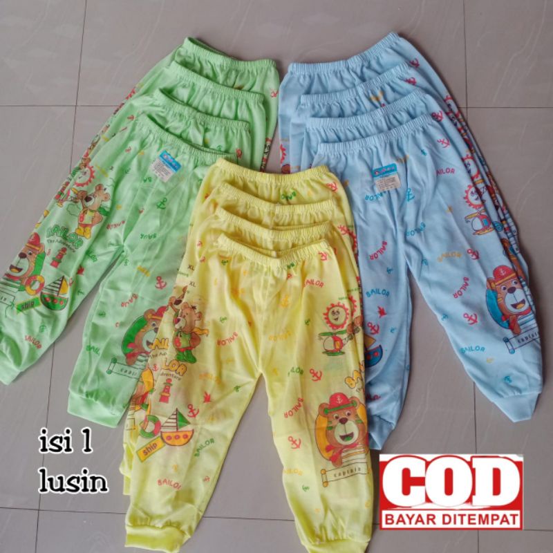 Celana bayi isi 12pcs ( 1lusin ) ukuran S,M,L,XL