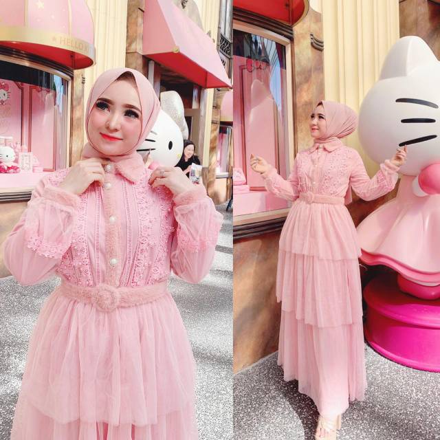 Dress tutu bulu original shellasaukia