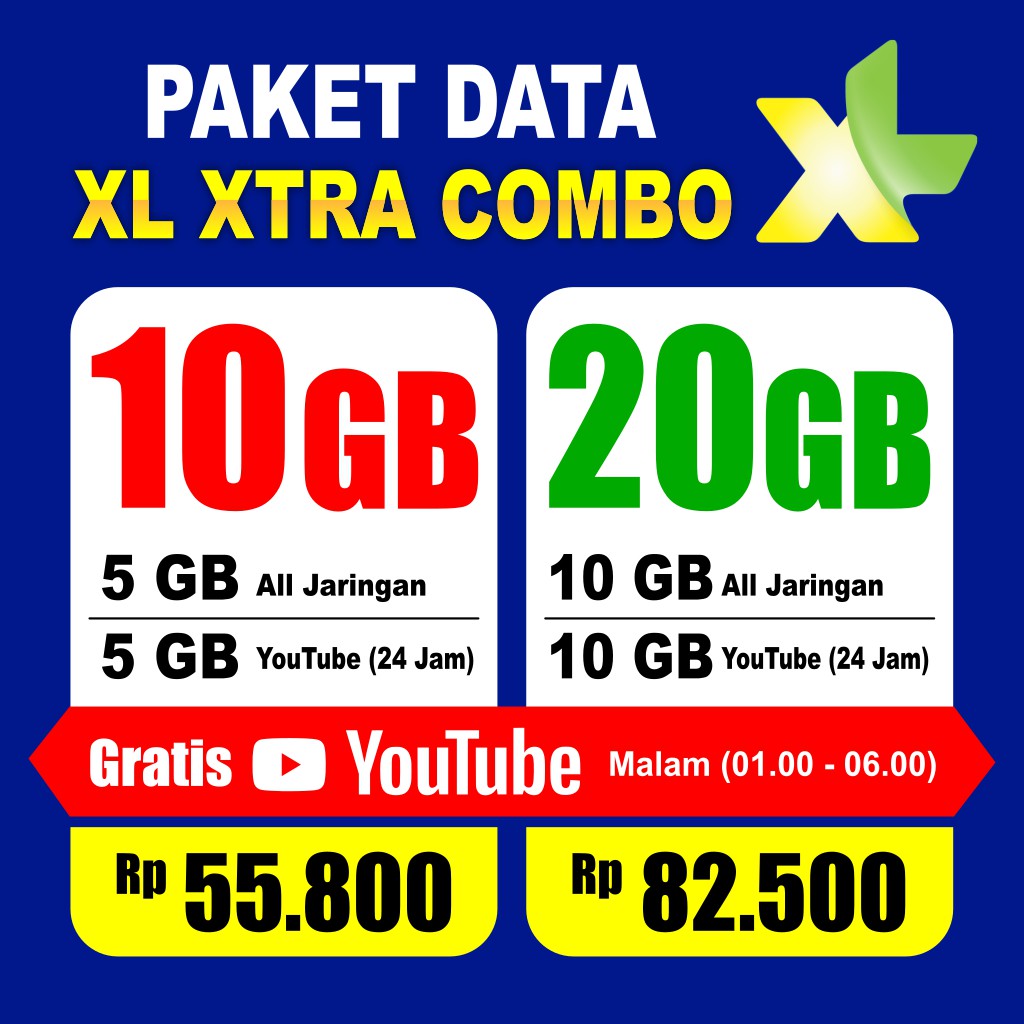 Kuota Youtube Gratis Xl - Xl Hadirkan Paket Unlimited ...