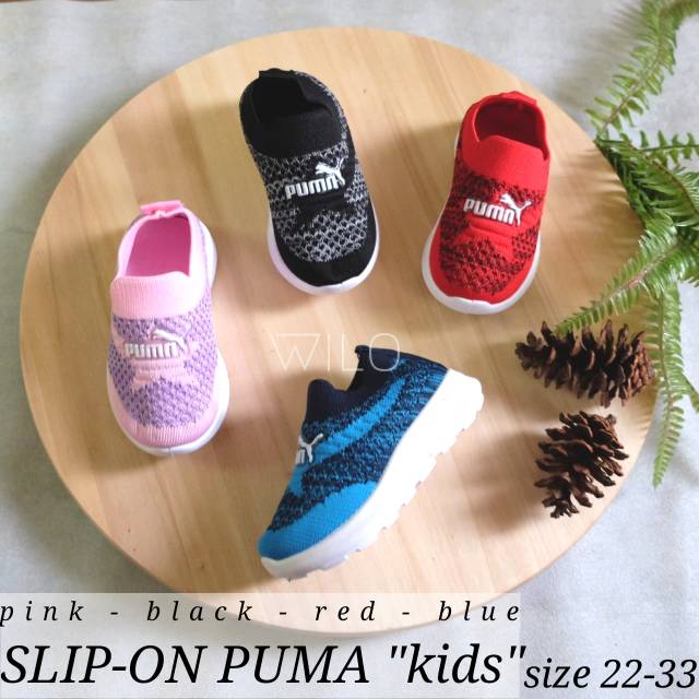 Sepatu anak cewe dan cowo  - Slip-on puma kids