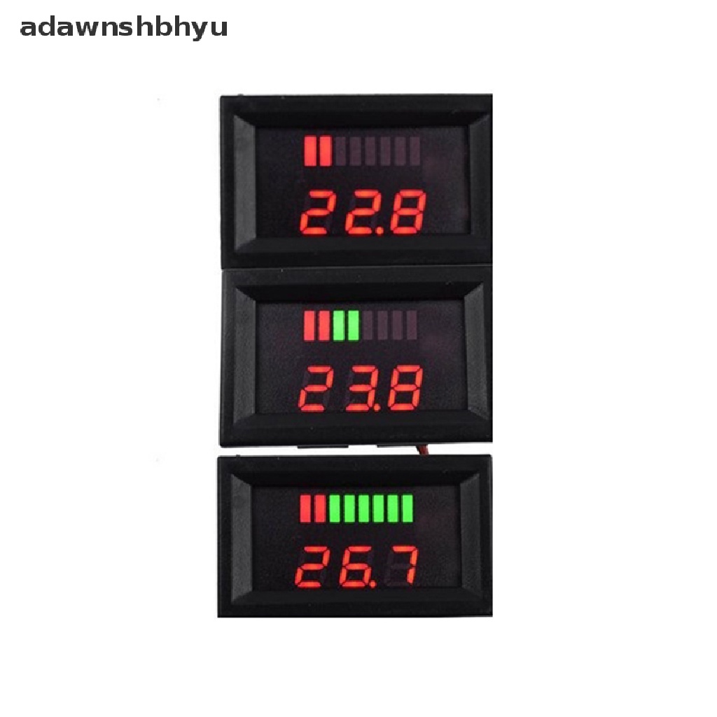 Voltmeter Indikator Kapasitas Baterai Digital 12V 24V 60V 72V Untuk Power Mobil