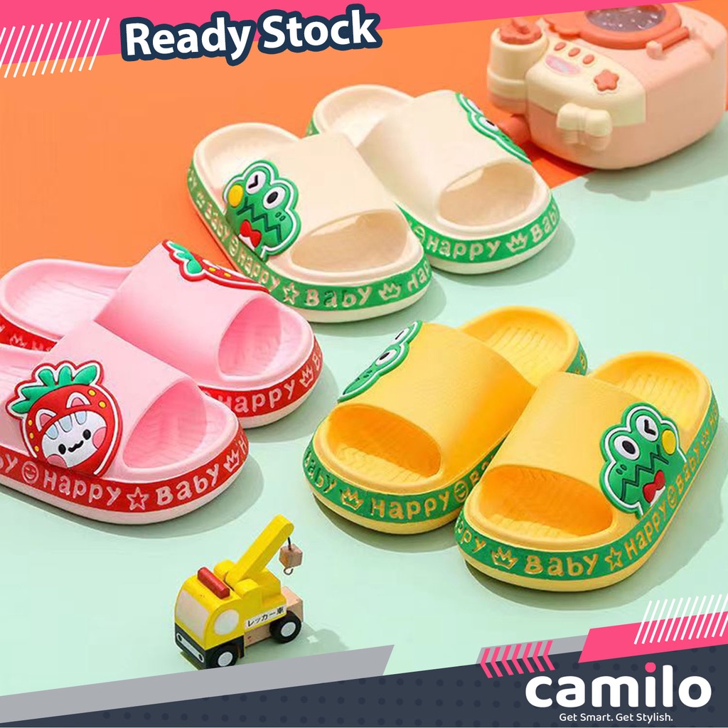 ☀CAMILO☀ SA030 SANDAL BUAYA BUAH SANDAL ANAK /SENDAL ANAK / SANDAL BAYI / SANDAL CUTE UNISEX CUTE SEPATU ANAK IMPORT