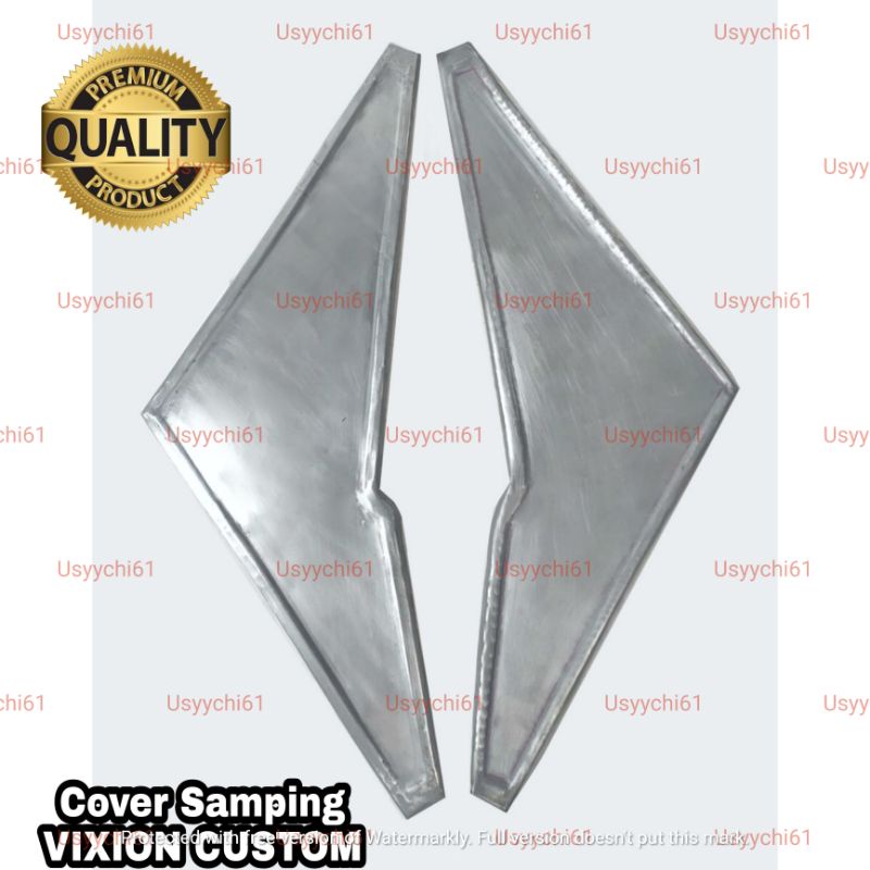 Cover Tutup Bok Aki Accu Samping Bahan motor Vixion Custom