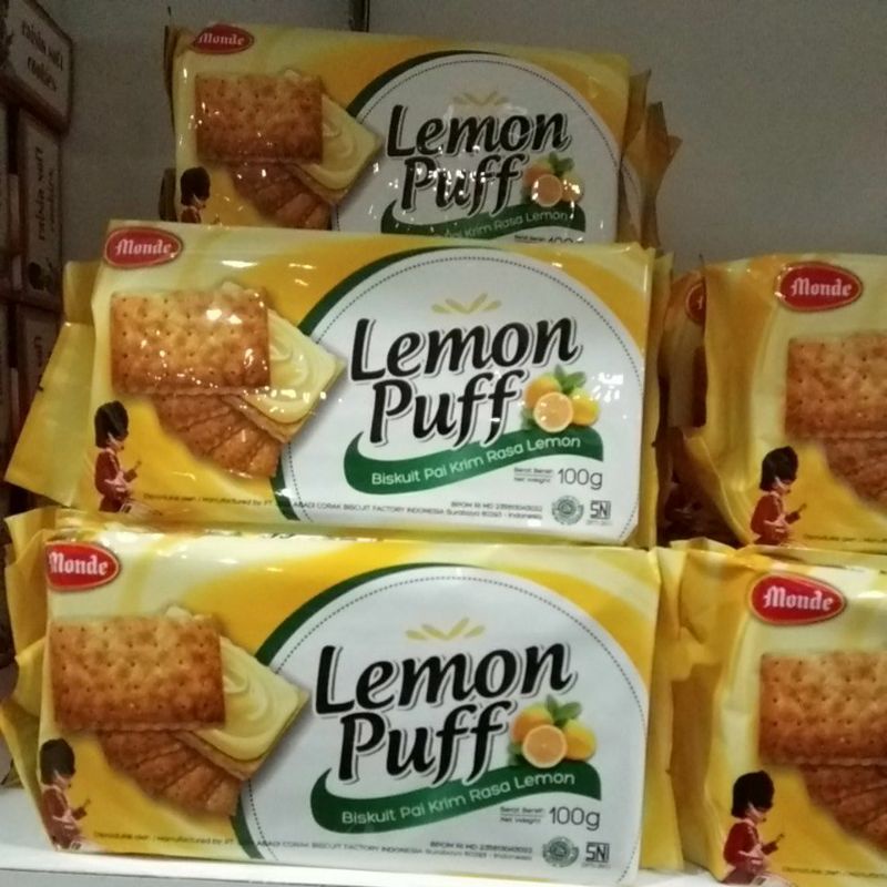 

Monde Lemon Puff 100gr