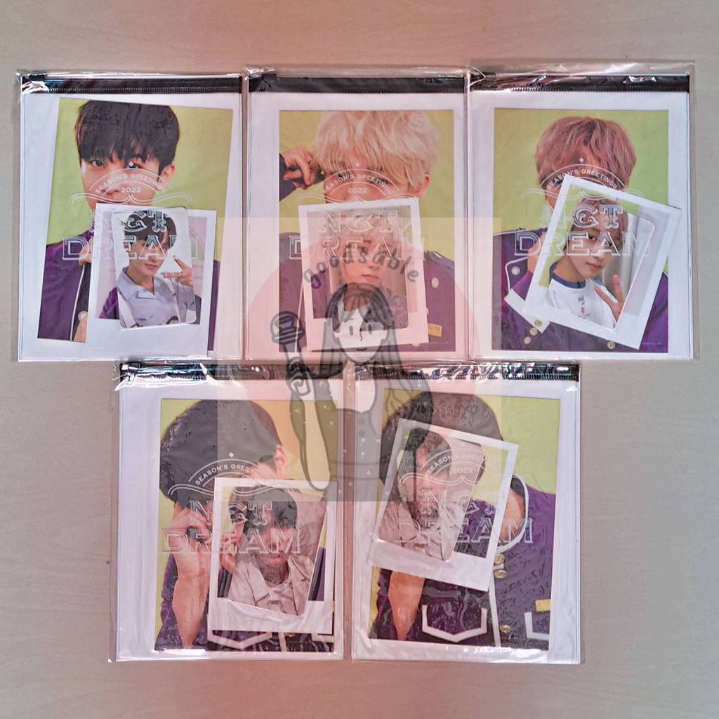 [Ready Stock] Photopack SG22 NCT Dream - Mark, Renjun, Jeno, Haechan, Jaemin, Chenle, Jisung