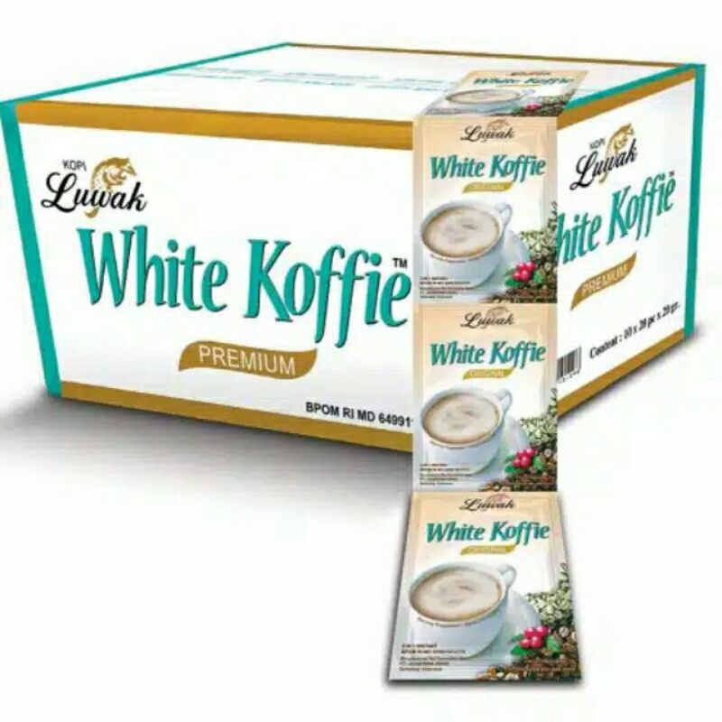 

luwak white coffe renceng 10x20gr