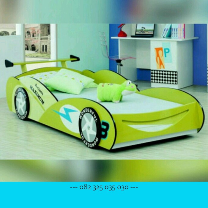 Ranjang anak karakter perempuan, Tempat tidur singel 120 model mobil