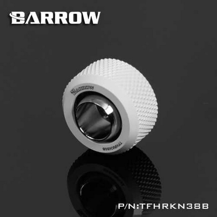 BARROW TFHRKN38B Compression Soft Tubing Fitting ID3/8 - OD1/2 White