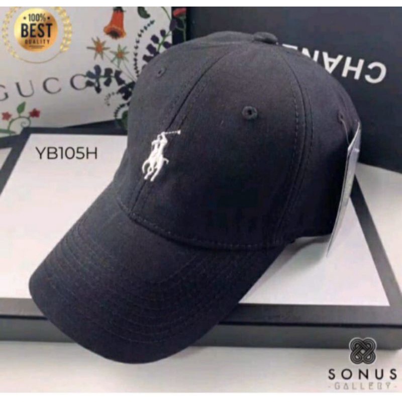 Topi Baseball Pria Wanita Bordir Polo High Quality