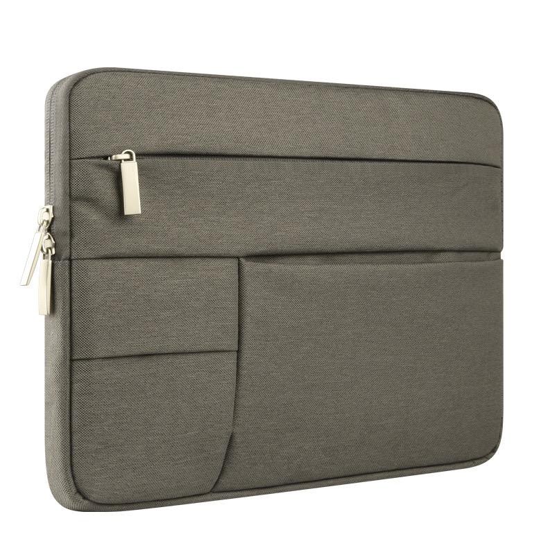 Tas Laptop Macbook Softcase Sleeve Nylon Extra Pocket 13 14 inch