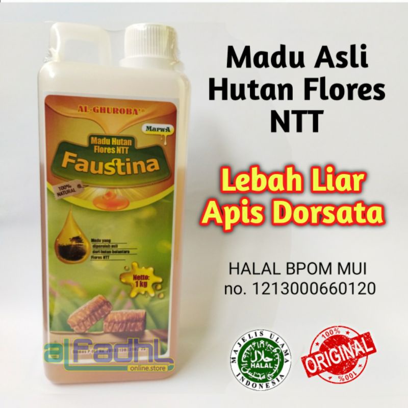 

Madu Asli 1kg Faustina dari Hutan Flores NTT Sumbawa