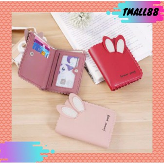 ♥TMALL88♥ DOMPET RENDA MOTIF KELINCI / DOMPET LIPAT MINI WANITA D102