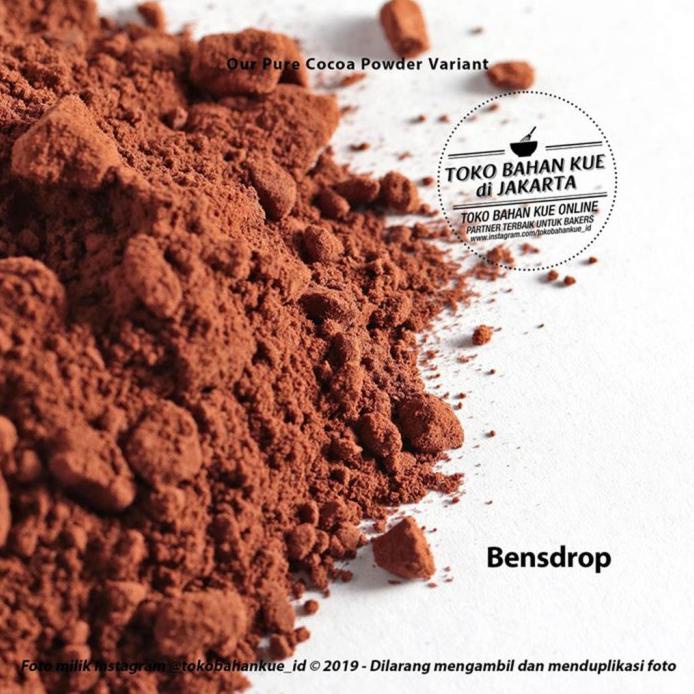 

BENSDROP BUBUK COKELAT 500GR BENSDORP PURE COCOA POWDER MURNI COKLAT