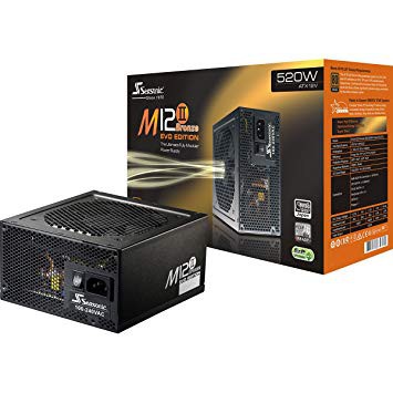 POWER SUPPLY Seasonic M12II-520 Evo 520W Full Modular PSU M12II-520EVO