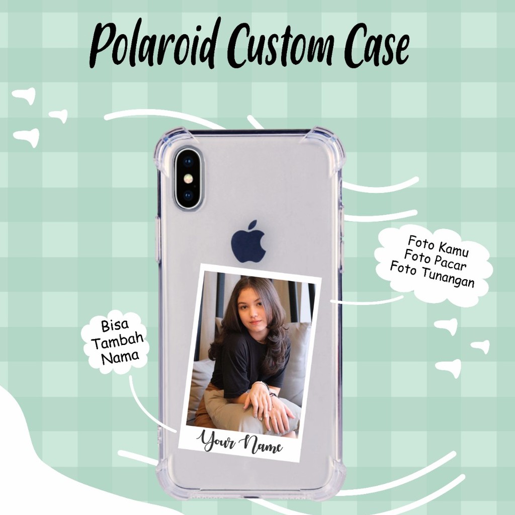 Polaroid Softcase Iphone 6 7 8 6+ 7+ 8+ x xs max xr 11 pro samsung a11 a31 m31 oppo a92 a52 a7 f9 f7