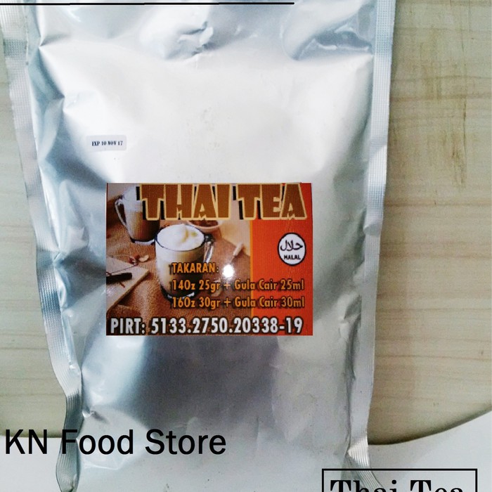 

Powder Thai Tea Regular-Bubuk Bubble Drink Thai Tea - tth1370
