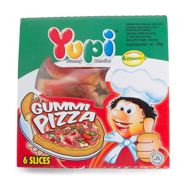 

YUPI Gummy Pizza Candies 23gr