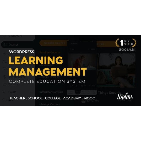 WPLMS Learning Management System for WordPress, WordPress LMS