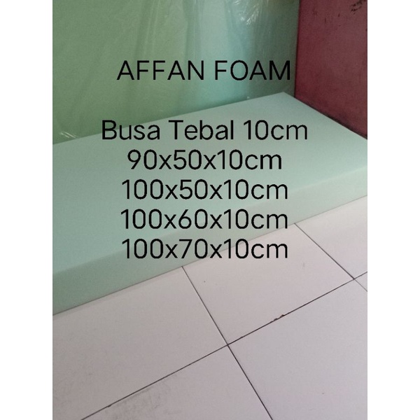 Busa Lembaran ketebalan 10cm
