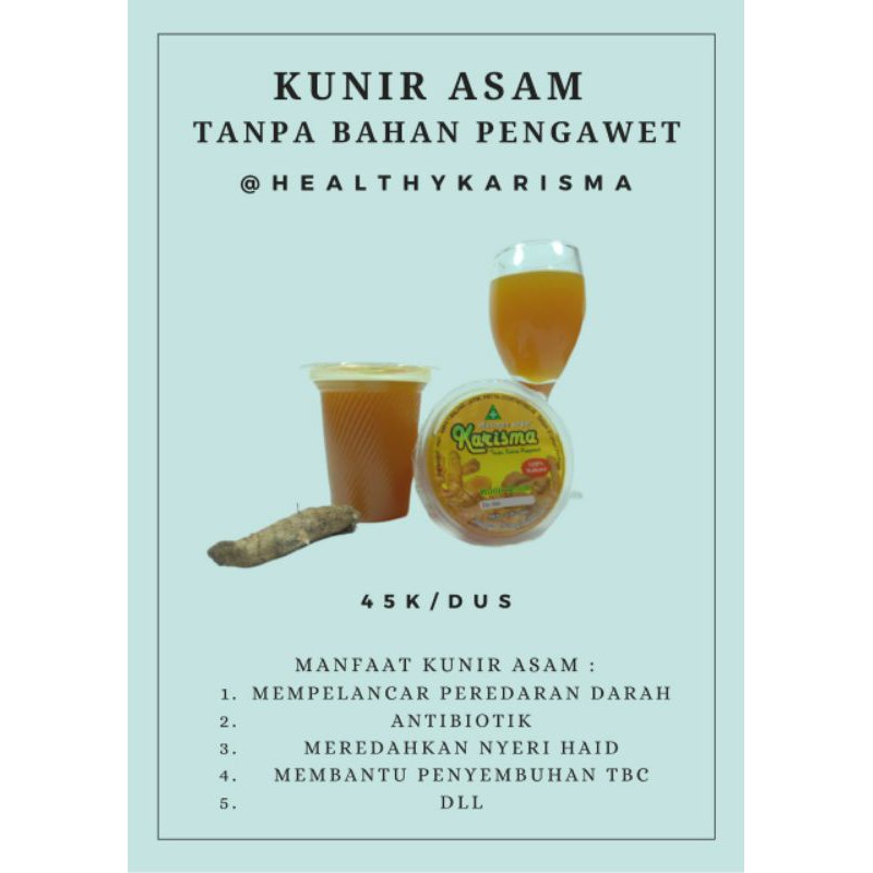 

JAMU KUNIR ASAM KARISMA