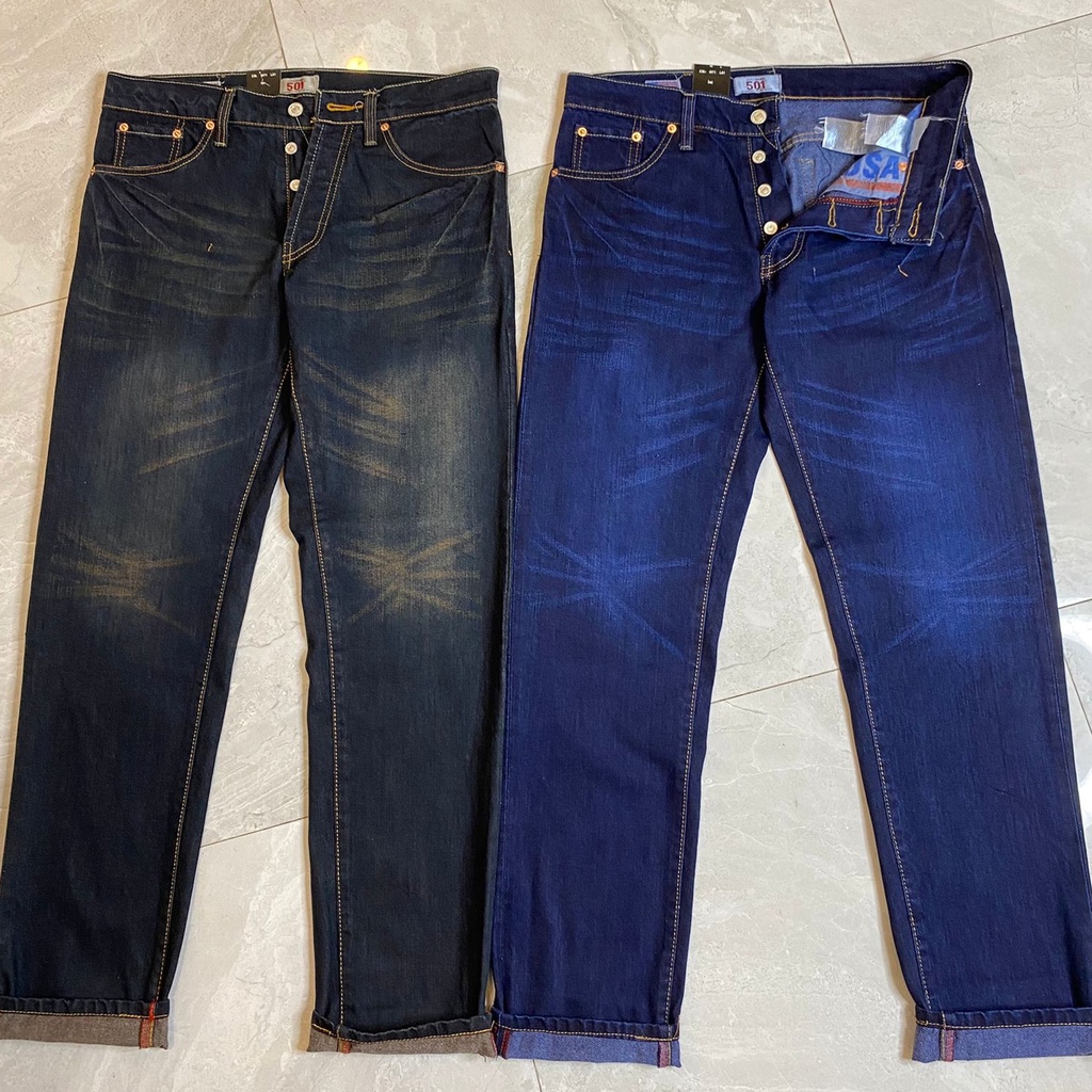 LEVIS 501 PANJANG MADE IN JAPAN/ USA CELANA JEANS PRIA ORIGINAL BAYAR DITEMPAT