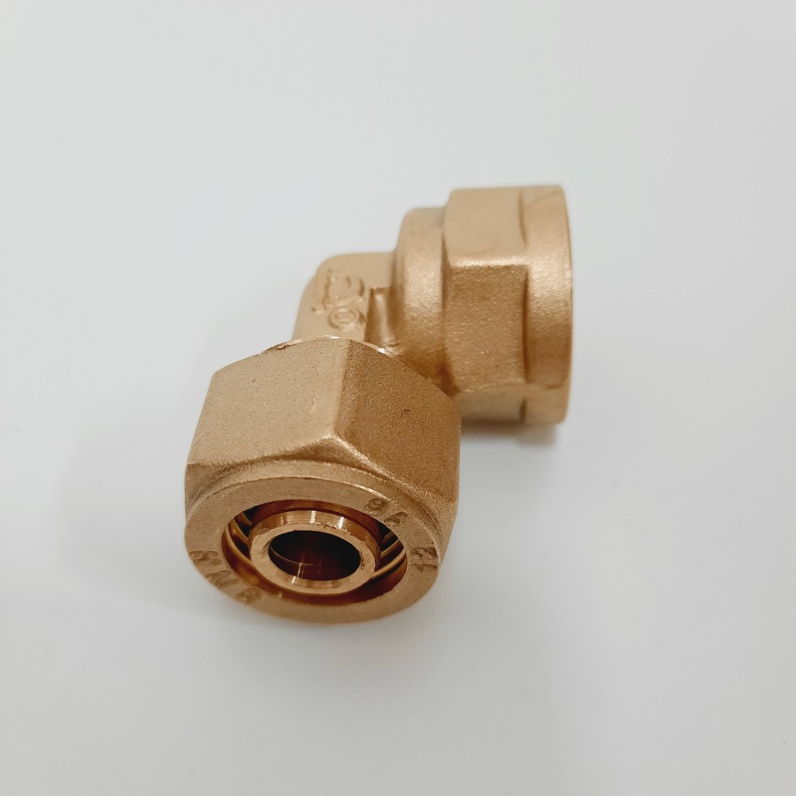 Knee Drat Dalam Water Heater Knee Kuningan 1/2 inci