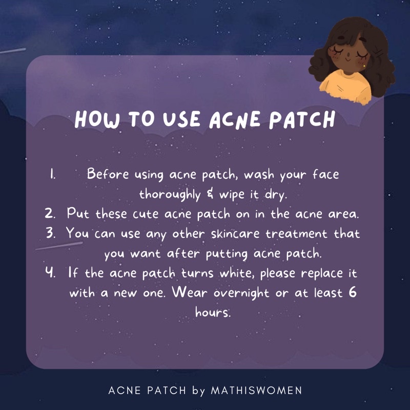 ACNE PATCH by Mathis Women | Hydrocolloid Pimple Patch