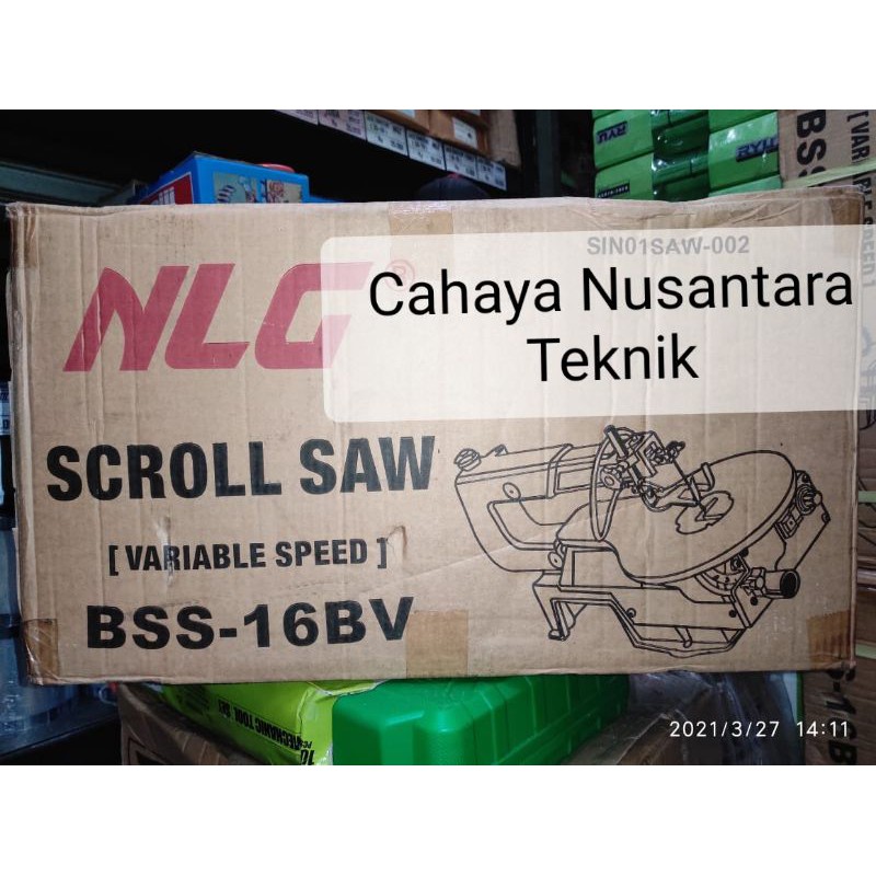 Mesin Scroll Saw Modern NLG M400a Plus Lampu