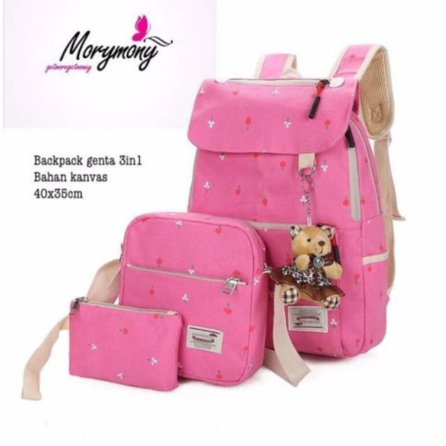 Anak sekolah/tas sekolah/tas gendong/tas kuliah/tas batam/tanah abang/murah wanita/tas tulip tutup