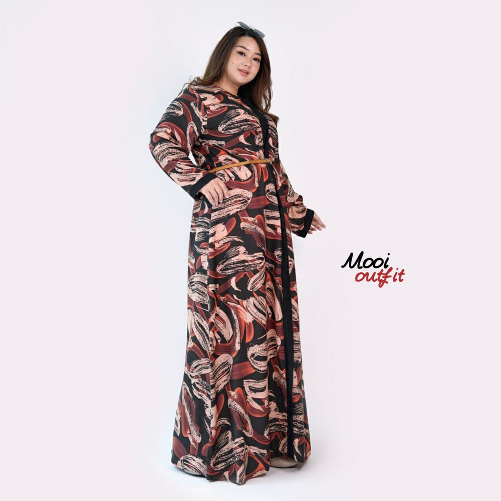 Gamis Busui Abstrak Jumbo Xxxl Gamis Busui Jumbo Murah Gamis Oversize Longdress Jumbo