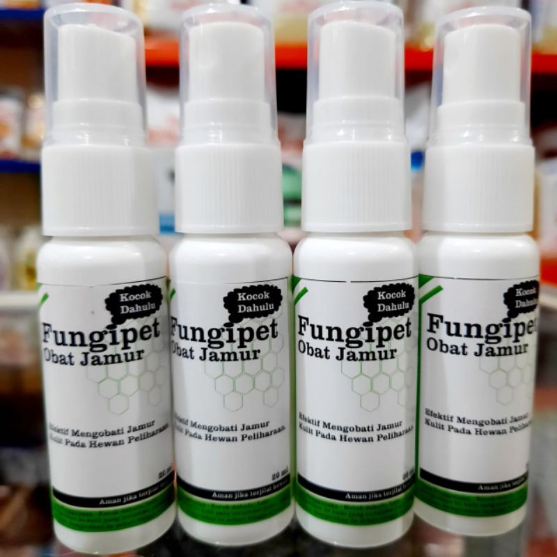 fungipet obat jamur kucing spray 20ml