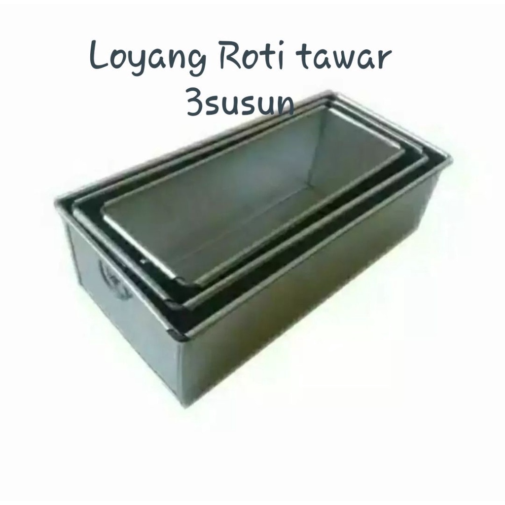 Loyang roti tawar 3 susun/loyang murah roti bandung