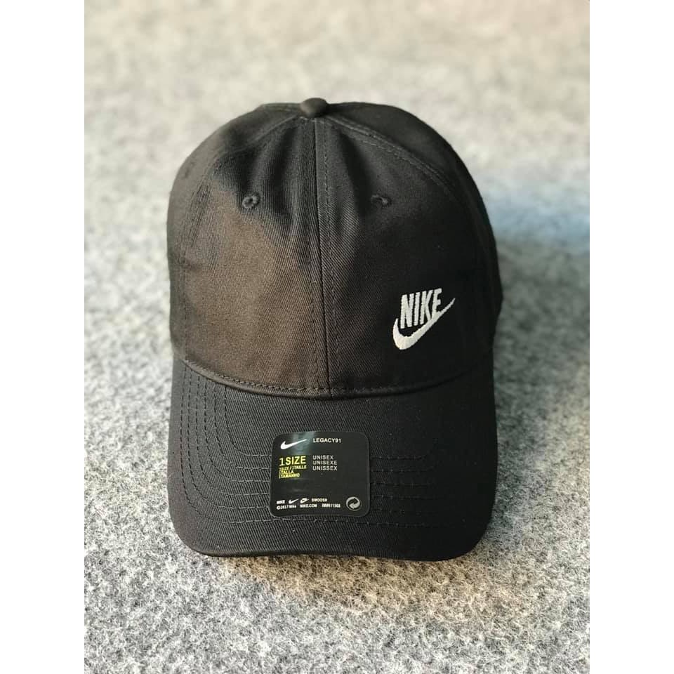 Topi Baseball Nike classic Vintage Side Black G-581