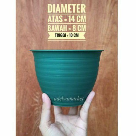 Pot lebah hijau 15 tabitha