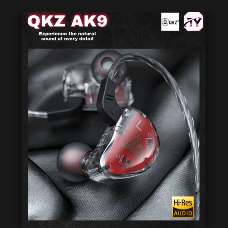 QKZ AK9 In-Ear HiFi Heavy Bass Earphone Sports Headphone with Mic