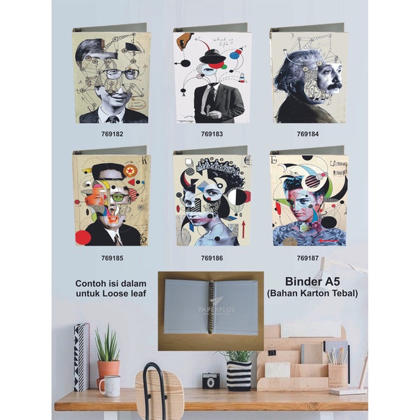 

Binder A5 / Binder Note A5 / Surealism / Set 2871