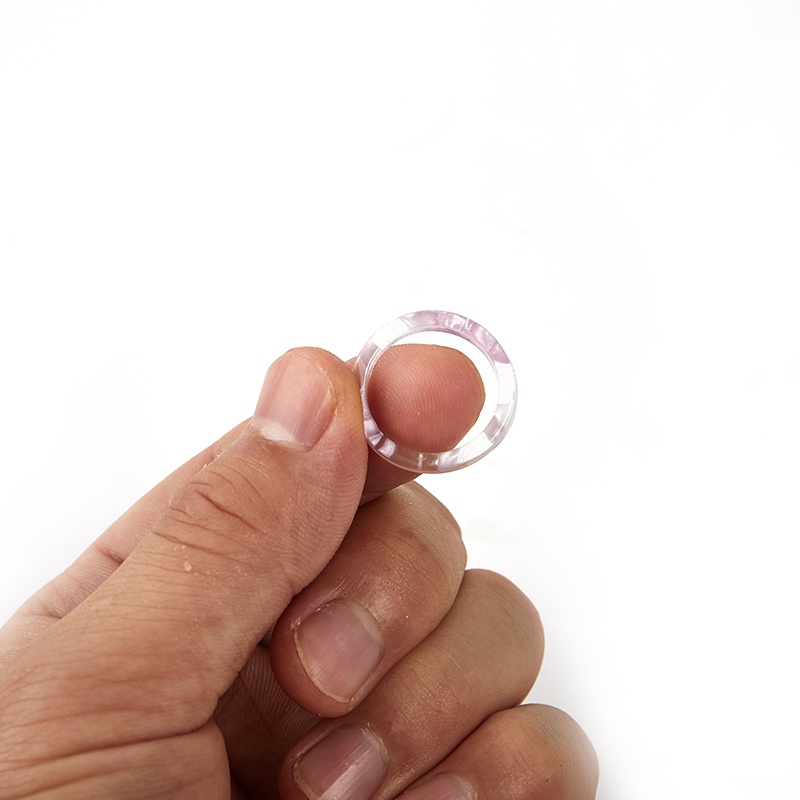 # Kaos T-Shirt Wanita Lengan Pendek Motif Print #10pcs / lot Cincin Resin Gaya Korea Untuk Wanita