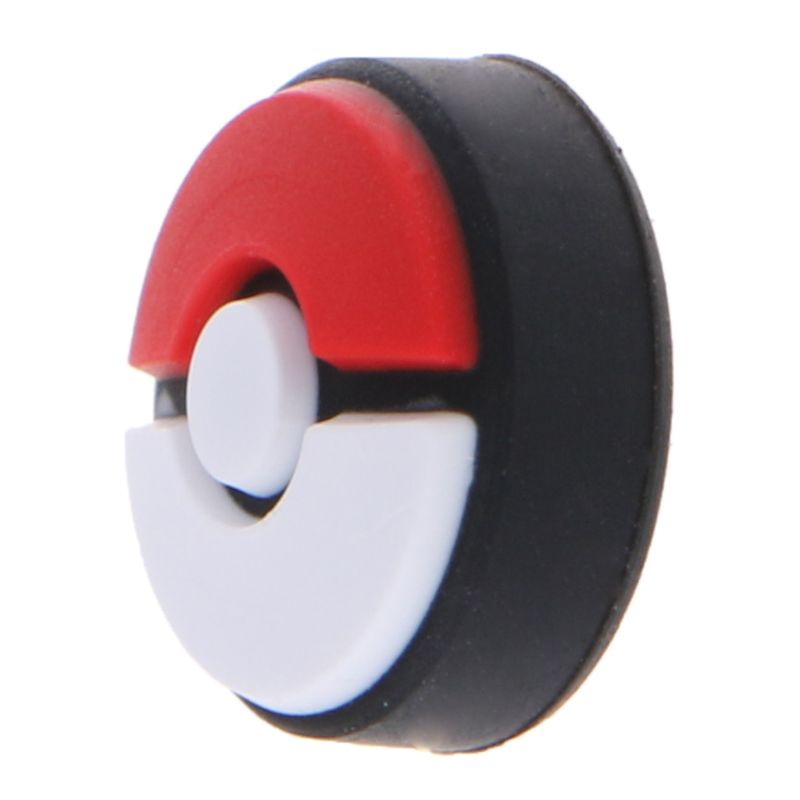 Btsg 2Pack Topi Grip Jempol Analog Cover Pelindung Joystick Kartun Untuk Case for Switch NS Controller Thumbstick for Pok