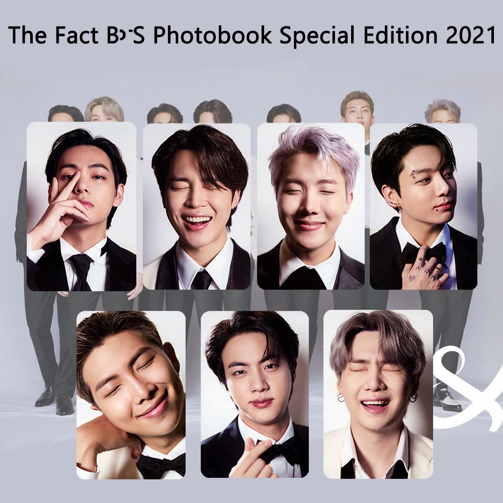 Kartu Foto KPOP 2021 THE FACT BTS Edisi Spesial