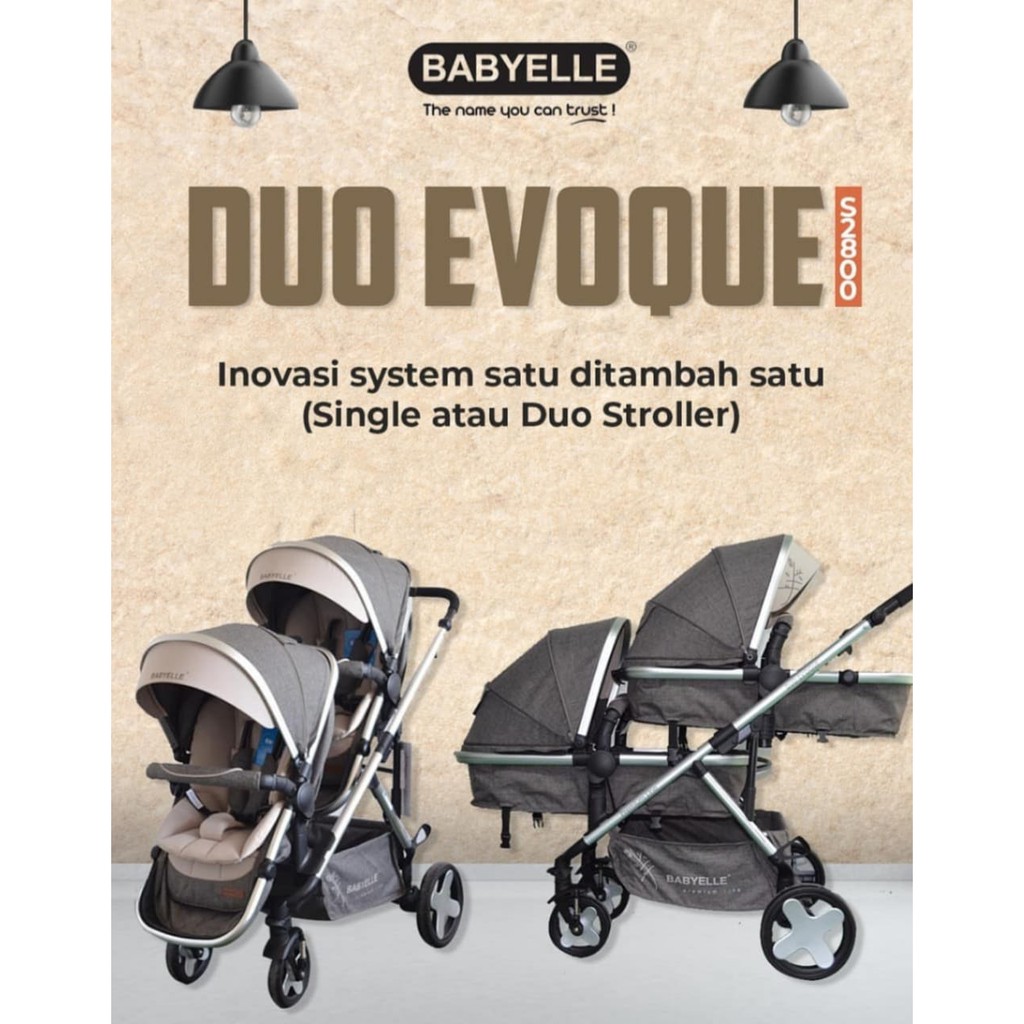 stroller baby elle twin
