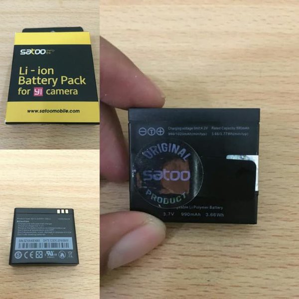 Termurah              Promo - Battery Batre Baterai Xiaomi Yi Sony Cell AZ13-2