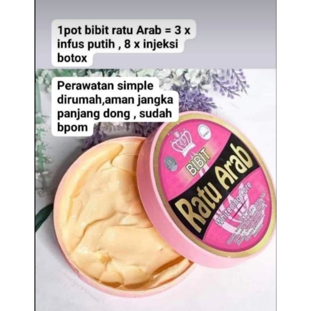 Ratu Arab / Lotion Whitening / Lotion Pemutih / Bibit Ratu Arab / Lotion Pemutih / Lotion Injeksi / 