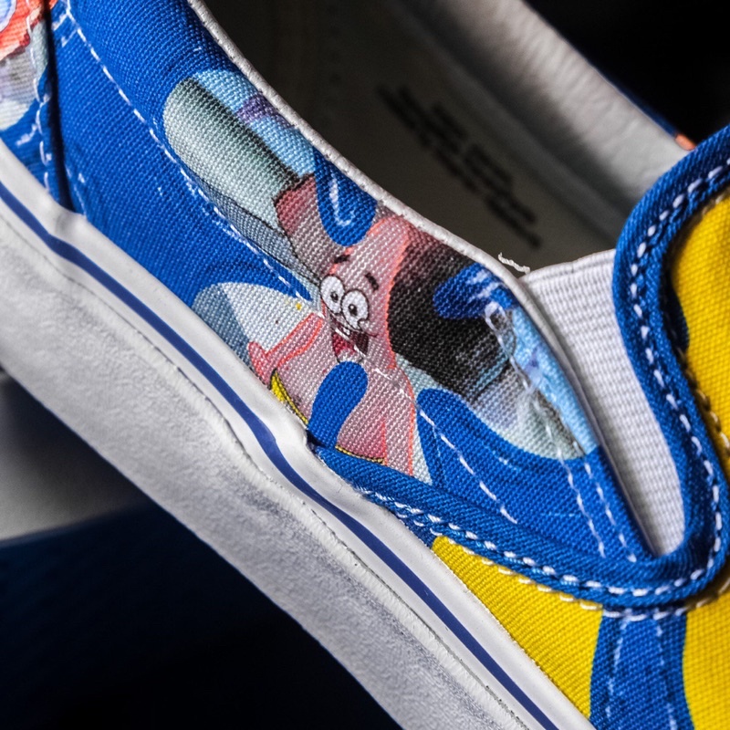 VANS SLIP-ON CLASSIC X SPONGEBOB “ALOHABOB” ORIGINAL 100%