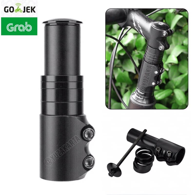 Peninggi Stang Peninggi Fork Peninggi Handlebar Fork Extender Sepeda Adaptor Stem Stang MTB