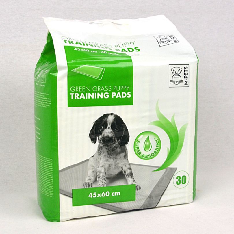 

MPETS Alas Kandang Puppy Training Pads GREEN GRASS 30pcs 45x60cm