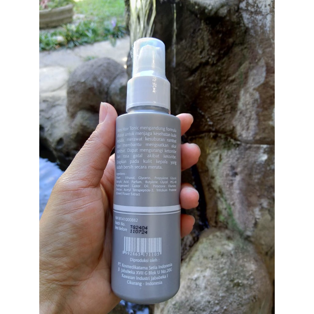 Bless Hair Tonic 110ml Tonik Rambut Rontok