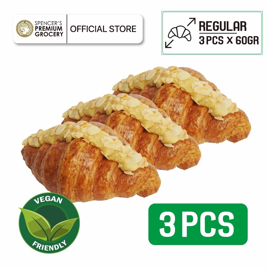 Vegan Croissant - Almond Cream (3pcs)