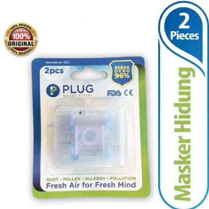 Sale Plug Nasal Filter Bebas Debu 96% 2`S*6 / Masker Pelindung Hidung