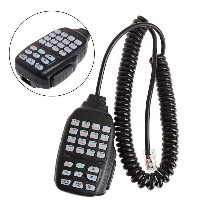 ❀ AUS uv-portable DTMF Modular Mikrofon 8 Pin Remote Speaker PTT hm-133v untuk ICOM